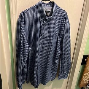 Van Heusen Blue Casual Button Down Shirt